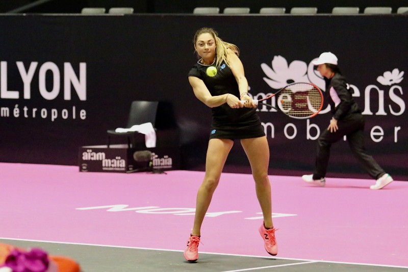 WTA - Lyon (Q) - Que de regrets pour Margot Yerolymos ! #open6esens #Yerolymos #Lyon #Ponchet # ...